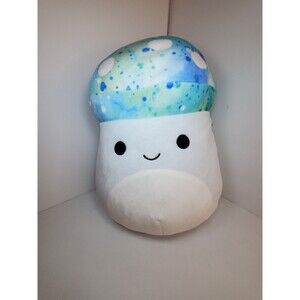 Squishmallow Xavier Mushroom 13" Tie Dye Blue Easter 2022 Plush Kellytoys